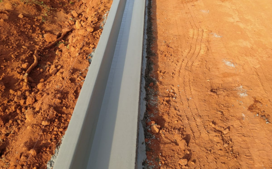 Fabricação de Meio Fio Extrusado